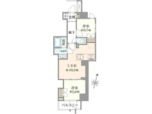 【東京都/中野区大和町】オープンレジデンシア高円寺 間取り図