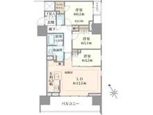 【東京都/杉並区成田東】プラウド南阿佐ヶ谷 間取り図