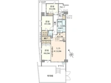【東京都/中野区白鷺】プラウド鷺ノ宮パサージュ 間取り図