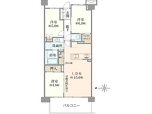 【東京都/杉並区堀ノ内】プラウドシティ方南町 間取り図