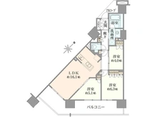 【東京都/杉並区堀ノ内】プラウドシティ方南町 間取り図