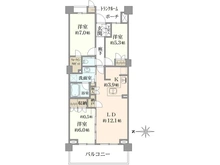 【東京都/杉並区成田東】プラウドシティ阿佐ヶ谷ヴィラ 間取り図