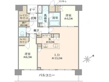 【東京都/杉並区西荻南】ブリリア西荻窪 間取り図