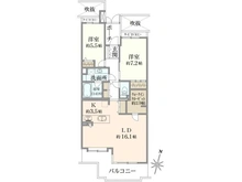 【東京都/杉並区浜田山】ライフパレス浜田山 間取り図