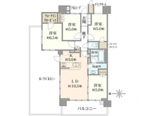 【神奈川県/横浜市戸塚区舞岡町】ココテラス横濱戸塚ヒルトップ イースト 間取り図