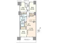 【東京都/杉並区堀ノ内】プラウドシティ方南町 間取り図