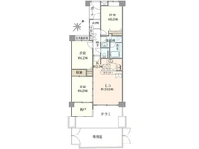 【東京都/杉並区成田西】Lフォレスト杉並 間取り図