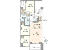 【東京都/杉並区南荻窪】ブランズ南荻窪 間取り図