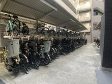 【東京都/墨田区千歳】ル・サンク東京森下 駐輪場