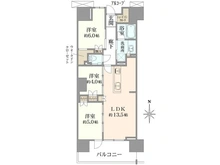 【東京都/杉並区堀ノ内】プラウドシティ方南町 間取り図