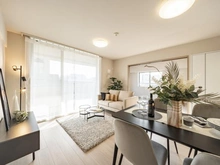 【東京都/目黒区目黒本町】東急ドエル・アルス目黒学芸大学 リビング・ダイニング