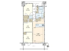 【東京都/目黒区目黒本町】プラウド目黒本町 間取り図