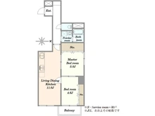 【東京都/大田区大森本町】ライオンズマンション大森本町 間取り図