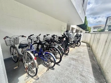 【東京都/品川区上大崎】目黒プラザ 駐輪場
