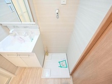 【東京都/目黒区下目黒】マンションヴィップ目黒 洗面室