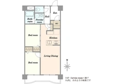 【東京都/新宿区大久保】大久保杉ハイム 間取り図