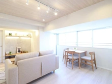 【東京都/杉並区荻窪】ライオンズマンション荻窪第2 リビング・ダイニング：※家具・調度品は販売価格に含まれておりません