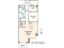 【東京都/大田区西蒲田】蒲田ビューハイツ 間取り図
