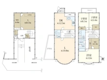 【東京都/目黒区柿の木坂】PARADOR　DE　KAKINOKIZAKA 間取り図