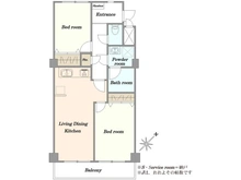 【神奈川県/川崎市中原区今井上町】武蔵小杉ニューライフ 間取り図