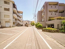 【東京都/目黒区目黒本町】東急ドエル・アルス目黒学芸大学 前面道路