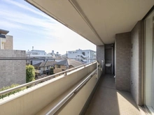 【東京都/目黒区目黒本町】東急ドエル・アルス目黒学芸大学 バルコニー