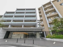 【東京都/世田谷区船橋】ヴィークグラン世田谷千歳船橋さくらガーデン アプローチ