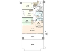 【東京都/武蔵野市中町】武蔵野レジデンシア 間取り図