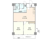【東京都/板橋区常盤台】常盤台グリーンハイツ 間取り図