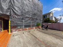 【東京都/練馬区中村南】ハイツ鷺宮 駐車場：大規模修繕工事実施中