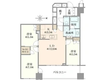 【東京都/武蔵野市中町】武蔵野タワーズ　スカイクロスタワー 間取り図