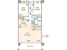 【東京都/練馬区高松】ライオンズ光が丘オーセンティックハウス 間取り図