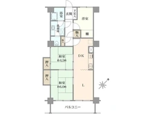 【東京都/豊島区南長崎】旭ヶ丘マンション 間取り図
