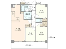 【東京都/練馬区羽沢】ウイングストリーム氷川台コート 間取り図