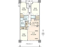 【東京都/練馬区高松】プラウド練馬春日町パサージュ 間取り図