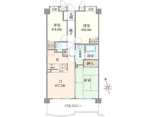 【東京都/練馬区桜台】ライオンズシティ桜台 間取り図