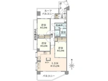 【東京都/練馬区富士見台】グランヒルズプラタナスアヴェニュー 間取り図