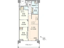 【東京都/練馬区北町】プラウド平和台ガーデン 間取り図