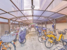 【東京都/練馬区豊玉北】江古田サニーハイツ 駐輪場