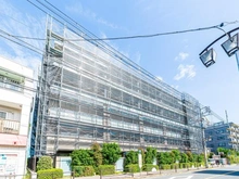 【東京都/練馬区田柄】プラウド光が丘ディアージュ 外観：大規模修繕工事中