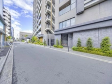 【東京都/武蔵野市中町】シティハウス武蔵野 前面道路