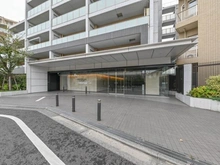 【東京都/世田谷区船橋】ヴィークグラン世田谷千歳船橋さくらガーデン アプローチ