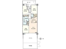 【東京都/世田谷区船橋】ヴィークグラン世田谷千歳船橋さくらガーデン 間取り図