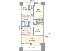 【東京都/練馬区氷川台】藤和シティホームズ氷川台 間取り図