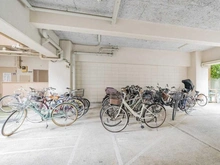 【東京都/中央区日本橋中洲】浜町グランドハイツ 駐輪場