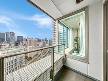 【東京都/港区東新橋】東京ツインパークス ライトウィング バルコニー