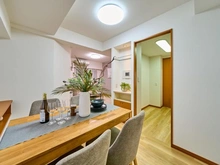 【東京都/港区麻布十番】クレッセント麻布II リビング・ダイニング：家具調度品は価格に含まれません