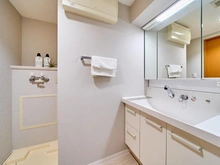 【東京都/港区麻布十番】クレッセント麻布II 洗面所