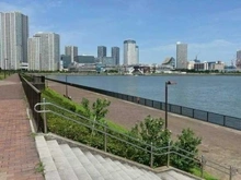 【東京都/中央区晴海】晴海テラス 晴海運河テラス（現地より約10m）
