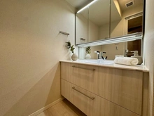 【東京都/港区芝】カテリーナ三田タワースイート イーストアーク 洗面室